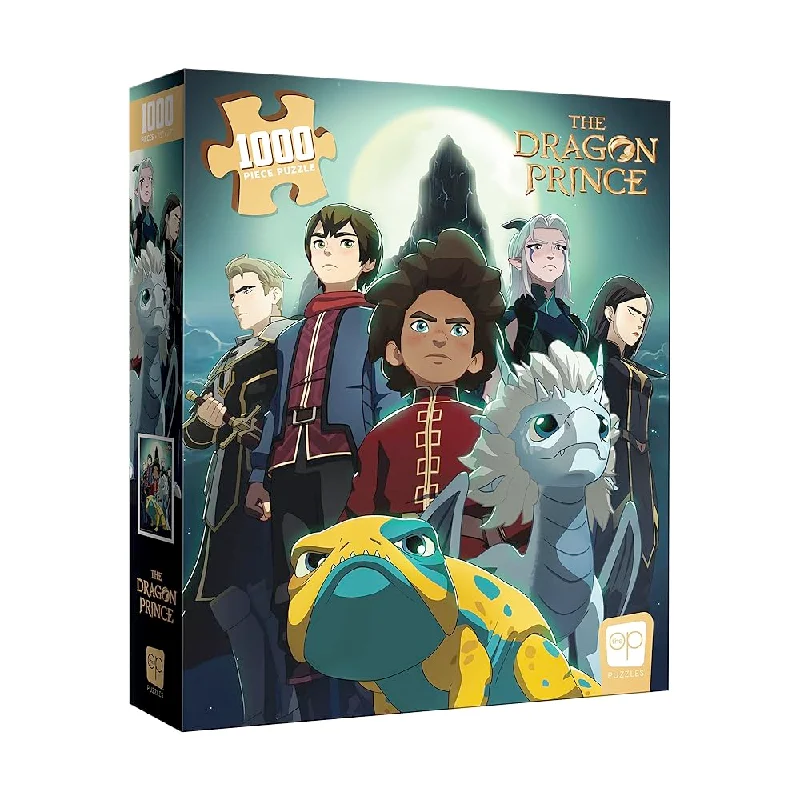 Puzzle books with multiple puzzle types​ Dragon Prince 1000 pc puzzle