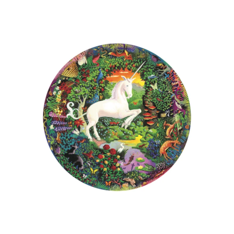 Puzzle - based escape rooms in virtual reality​ Eeboo 500Pc Round Puzzle - Unicorn