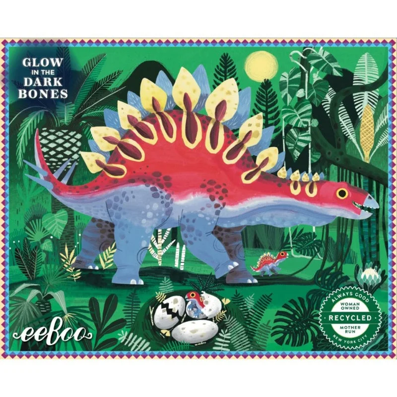 Puzzle decor for home interior accents​ Eeboo Mini Puzzle 36PC - Dinosaurs