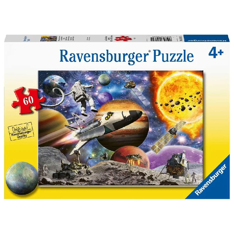 Magnetic puzzles for fridge or metal - surface fun​ EXPLORE SPACE 60PC