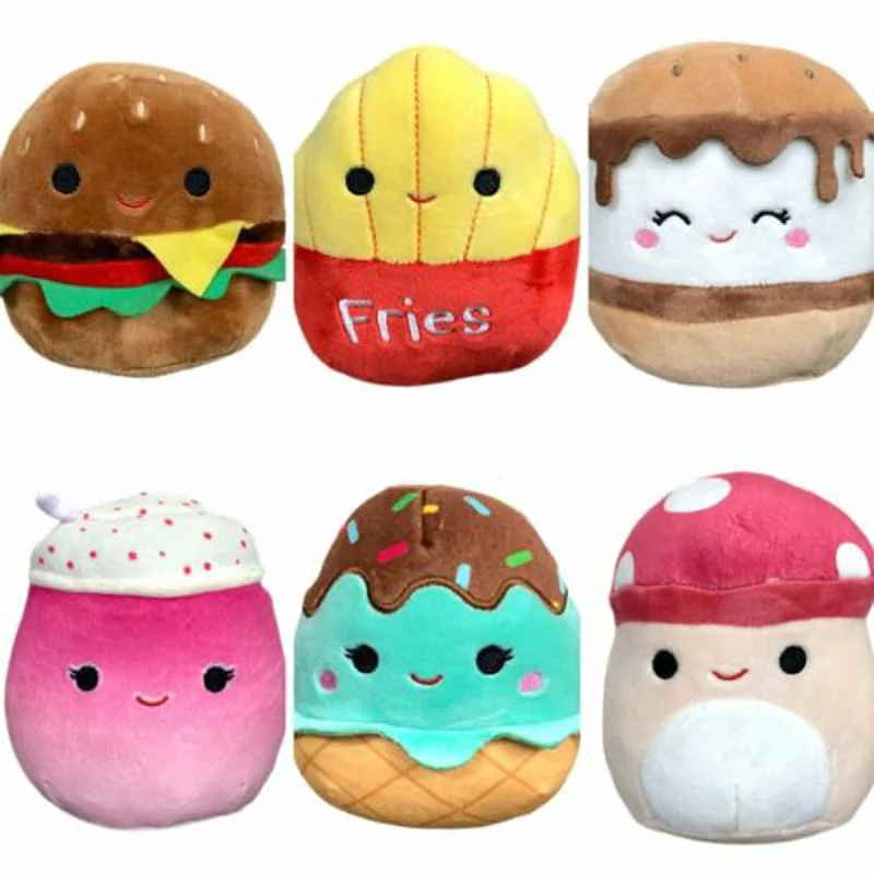 Christmas - themed plush toys for holiday gifts​ Food Squishmallow Plush, 14 Inches, Assortment, 1 Count