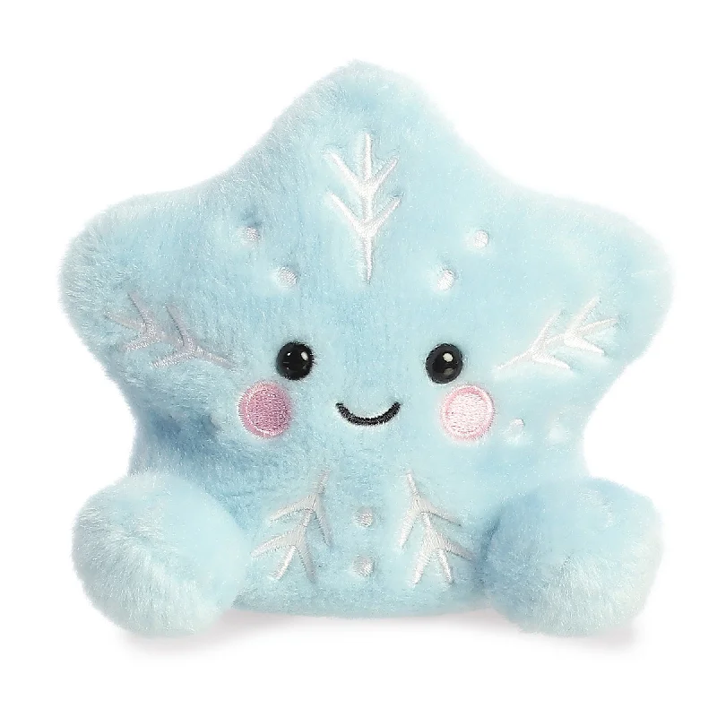 Plush toys for reptile lovers in reptile - inspired shapes​ Frosty Snowflake Plush, 5 inches, 1 count