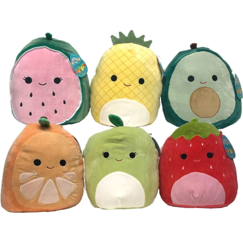 Plush toys for college students' dorm decor​ Fruit Squishmallows, 12 in, Assortment, 1 Count