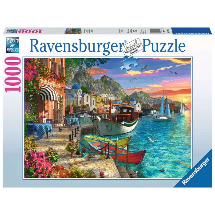 Puzzle challenges with time - limits for competitive play​ Grandiose Greece Puzzle 1000pc