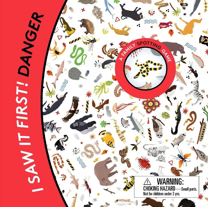 Educational puzzles for preschoolers to enhance cognitive skills​ I Saw it First: Danger