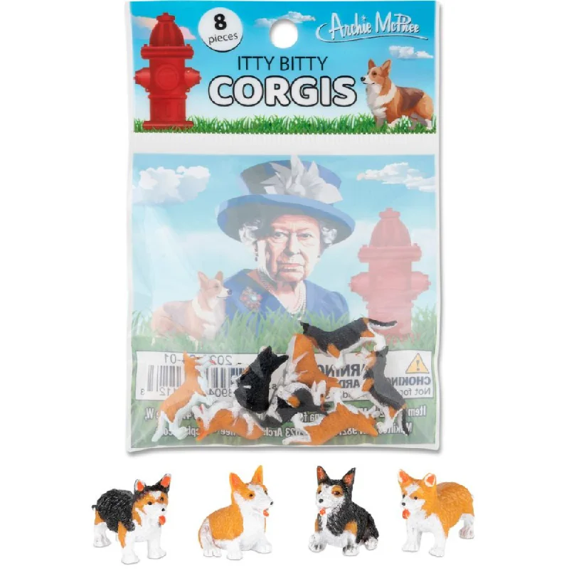 Puzzle - shaped candles for decorative purposes​ Itty Bitty Corgis - 8pcs