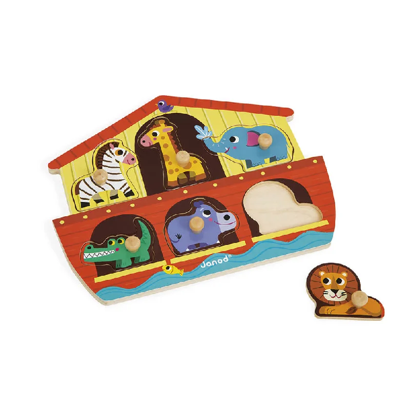 Nature - themed puzzles featuring landscapes​ Janod Noah's Ark Puzzle