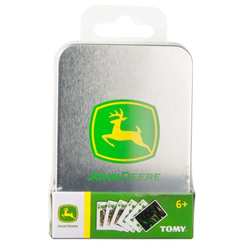 Puzzle challenges with time - limits for competitive play​ John Deere Playing Cards in a Tin