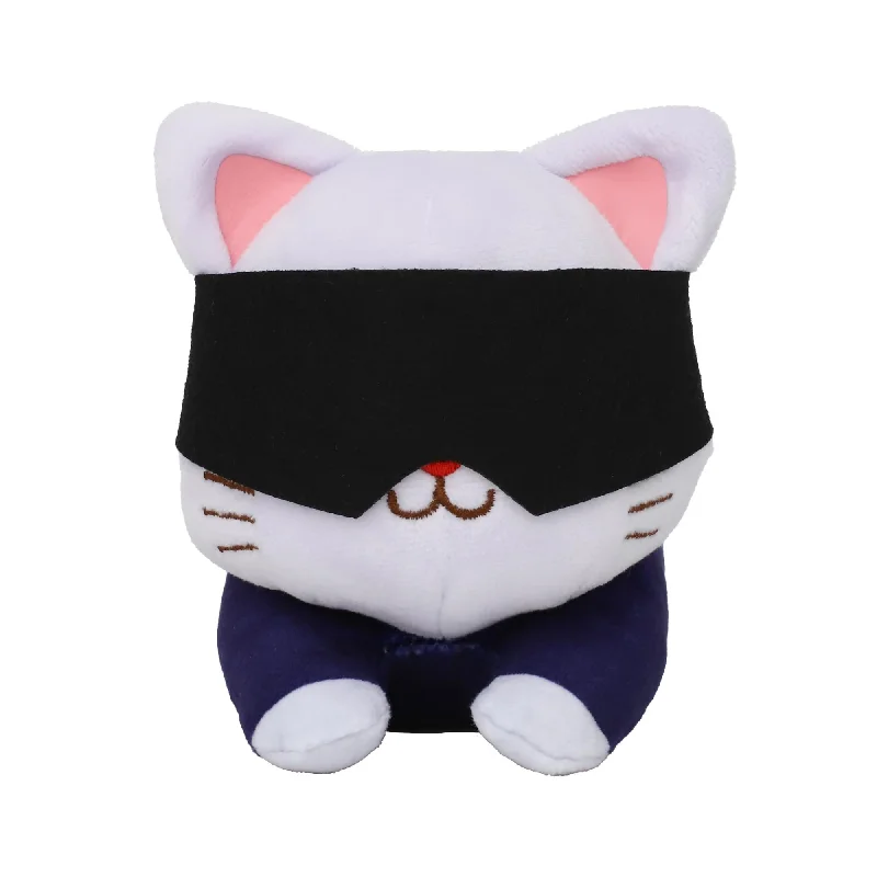 Mermaid plush toys with long flowing tails​ "Jujutsu Kaisen" withCAT Plush with Eye Mask -Nesoberi- Gojo Satoru
