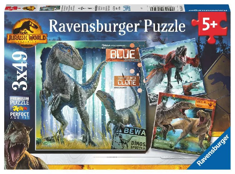 Puzzle - based art therapy activities for emotional well - being​ Jurassic World Dominion