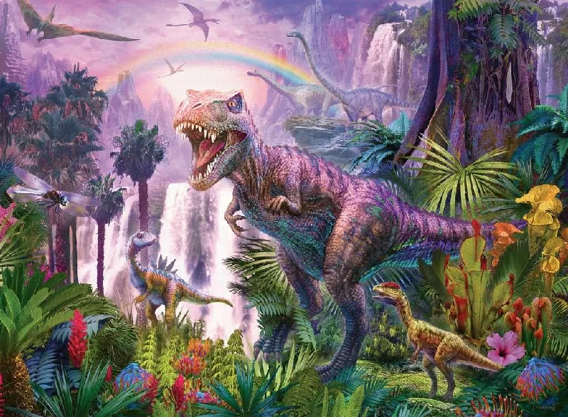 Puzzle - inspired digital wallpapers for devices​ King of the Dinos 200pc