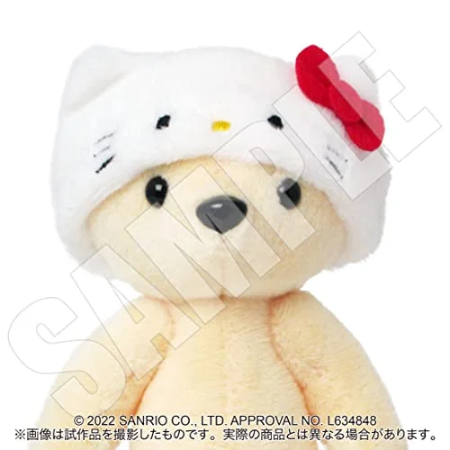 Plush toys for nurses with stethoscope - or syringe - shaped features​ Kumamate Sanrio Characters Turban for Plush Hello Kitty