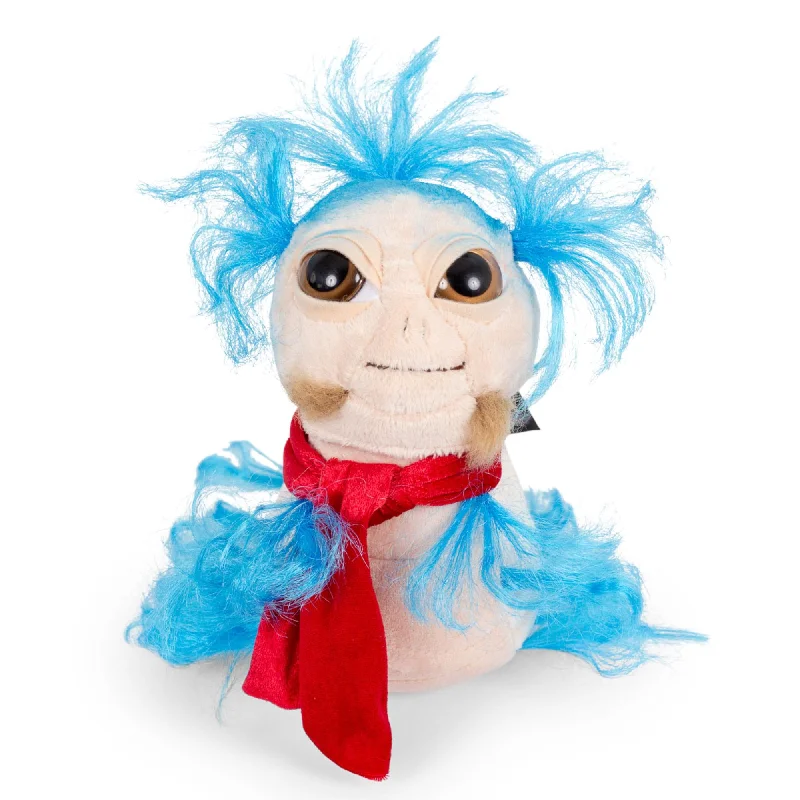 Plush toys for meditation practitioners with calming colors​ Labyrinth The Worm 14-Inch Character Plush Toy | Toynk Exclusive