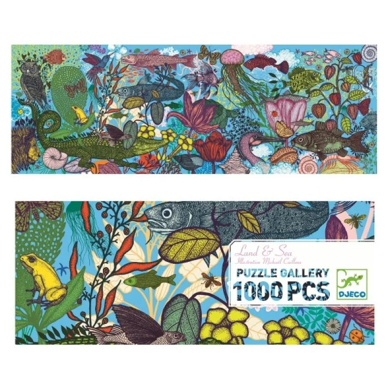Autism - appropriate puzzles for sensory development​ Land and sea 1000 Piece Puzzle