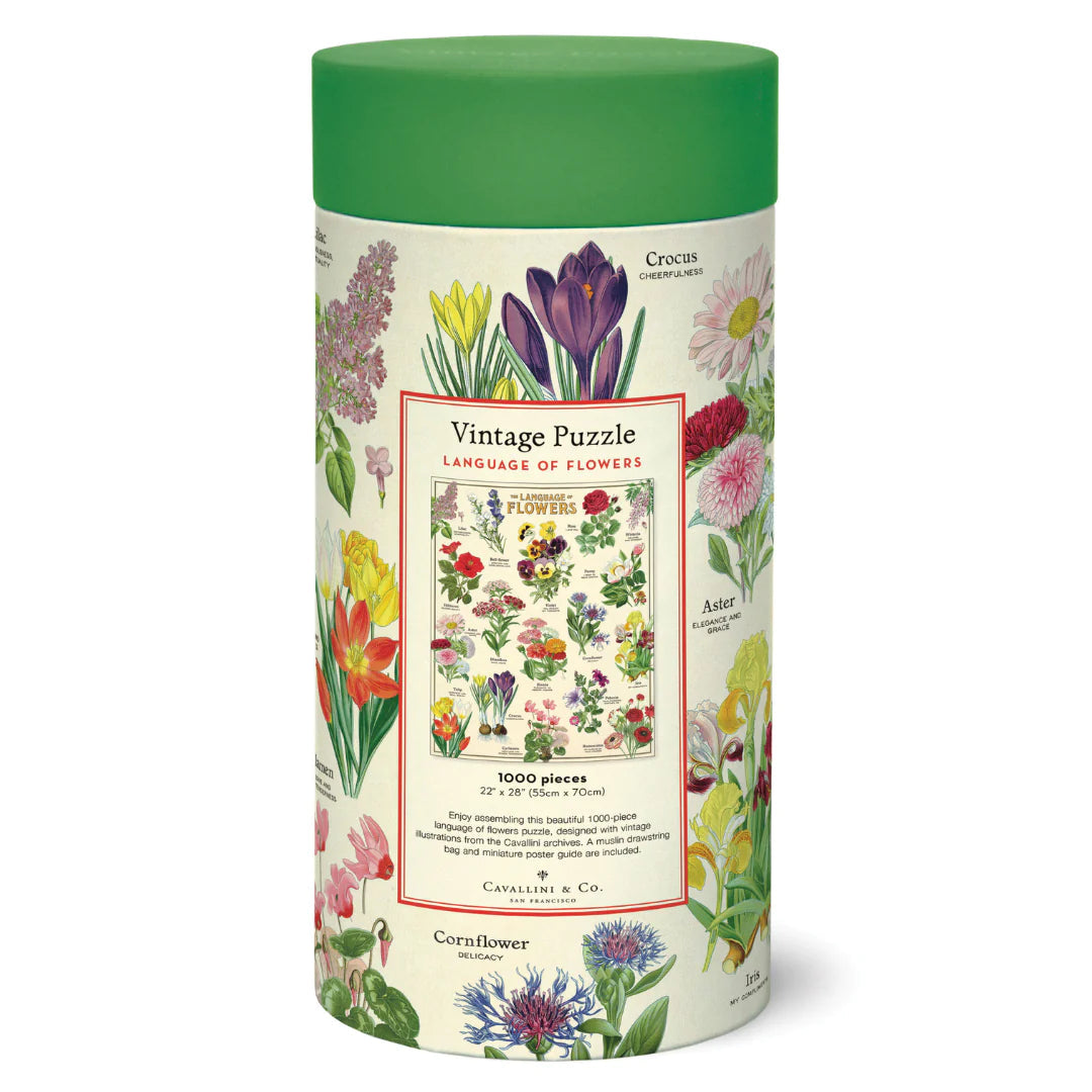 Puzzle gifts for birthday celebrations​ Language of Flowers 1,000 Piece Puzzle