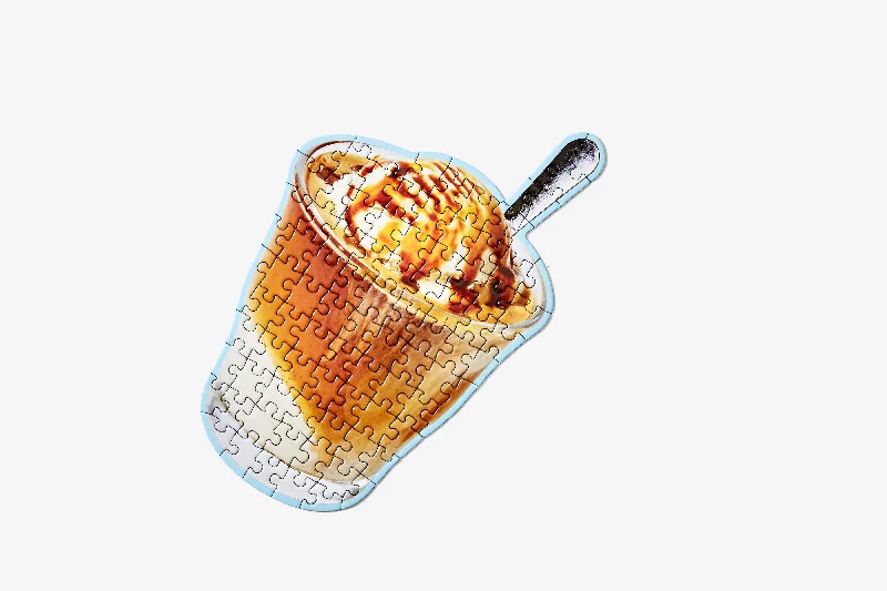 Puzzle - inspired ceramic mugs for coffee lovers​ Little Puzzle Thing™ - Affogato
