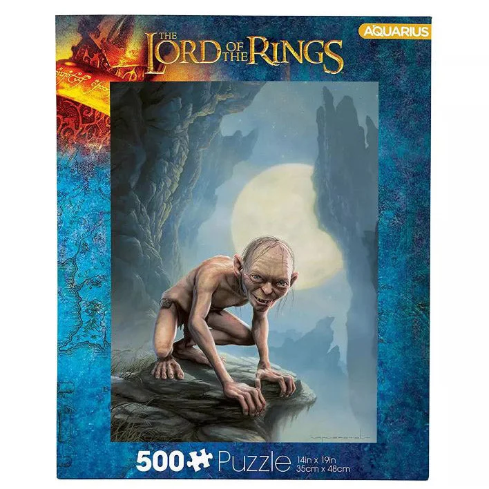 Puzzle - shaped magnets for fridge decoration Lord Of The Rings Gollum 500 Piece Jigsaw Puzzle