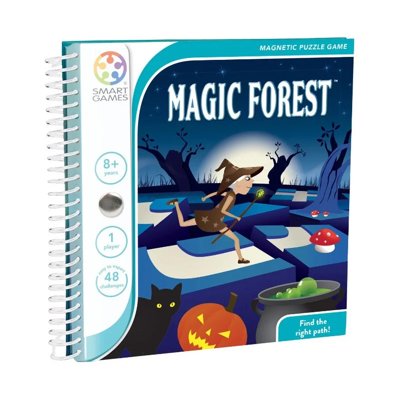 Puzzle - shaped key holders for organization​ Magnetic Travel - Magic Forest