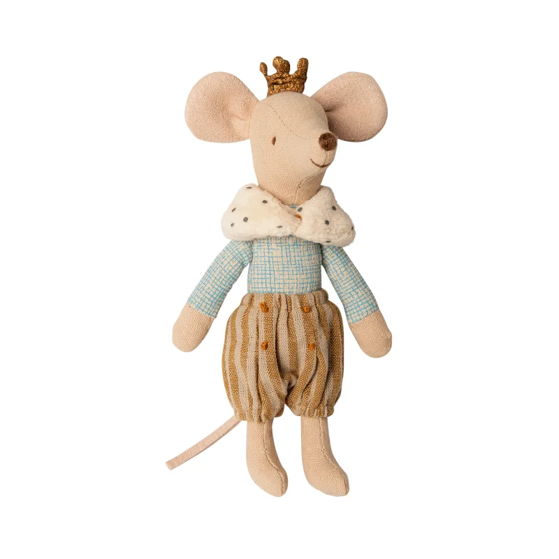 Travel - friendly plush toys that are compact and lightweight​ Maileg Prince Mouse Big Brother