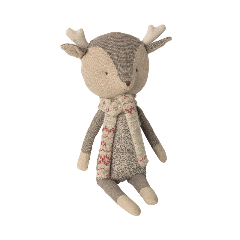 Plush toys for fish lovers in colorful fish designs​ Maileg Winter Friends Reindeer Boy
