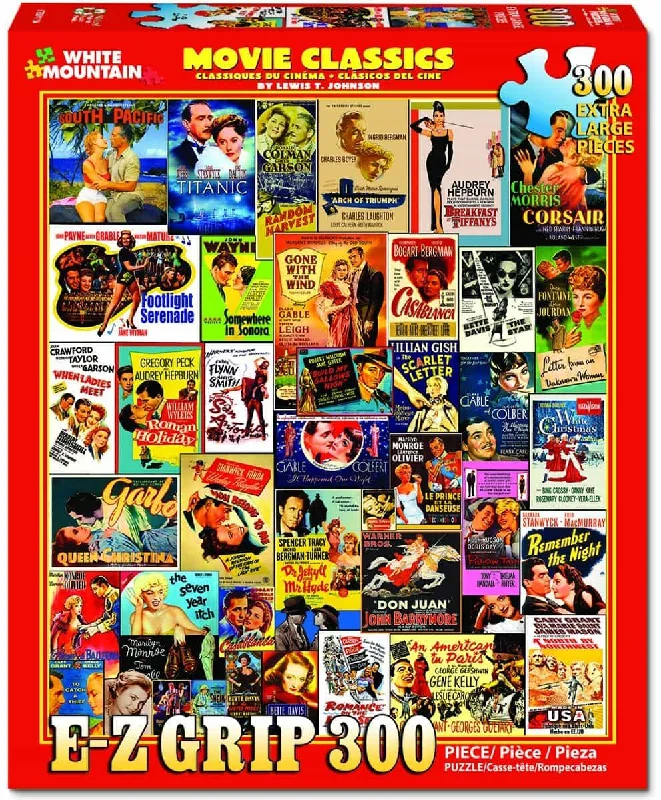 Puzzle mats for floor - based play​ MOVIE CLASSIC 300PC