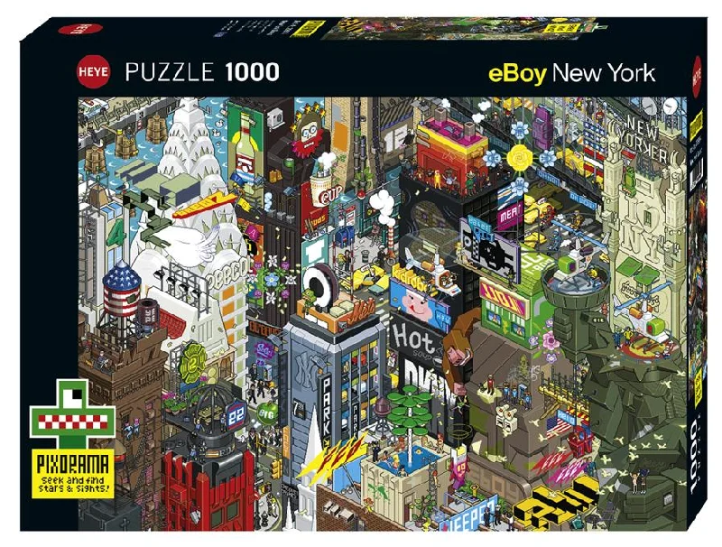 Puzzle - related art prints for wall decoration​ NEW YORK QUEST 1000PC