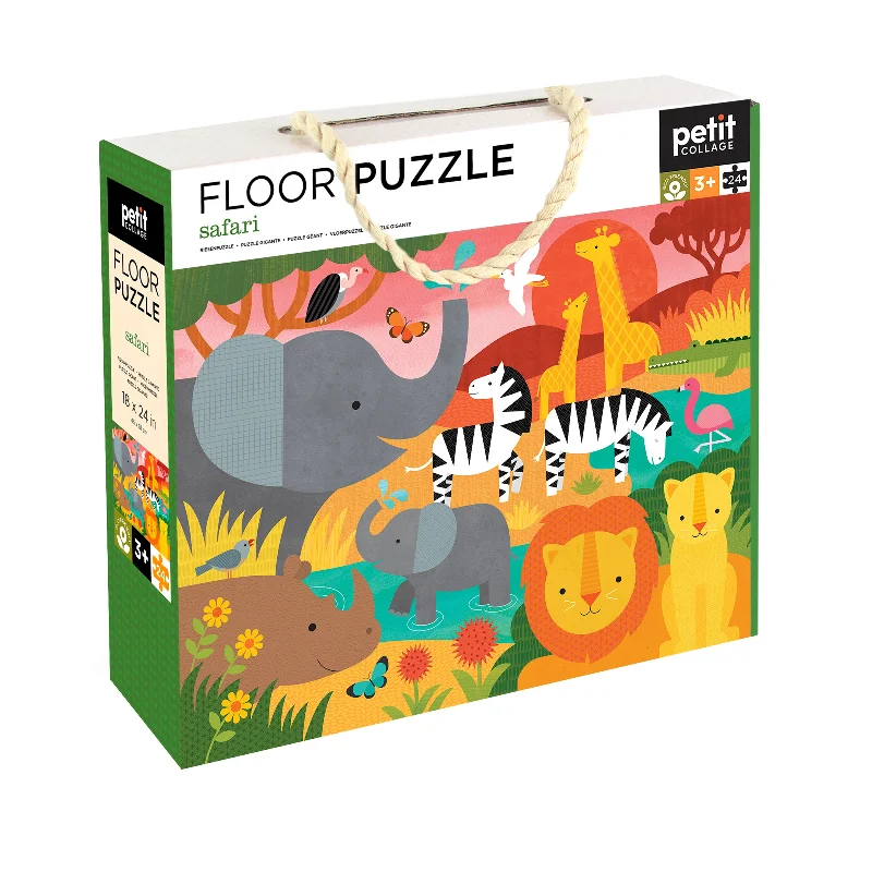 Puzzle - based logic games for brain training​ Floor Puzzle - Safari