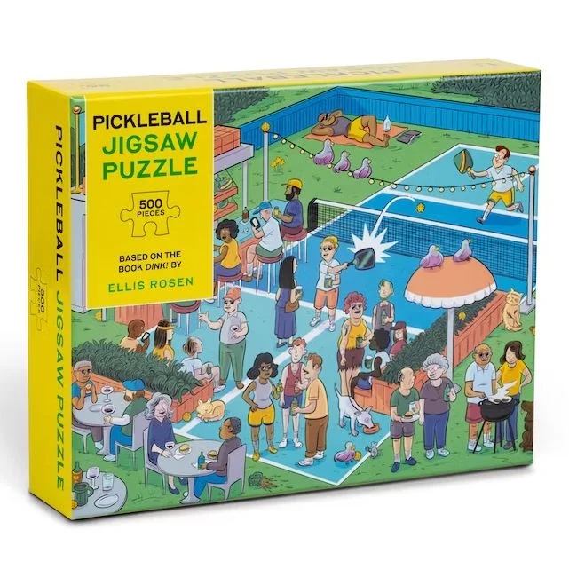 Puzzle - based language - learning games​ Pickleball Jigsaw Puzzle