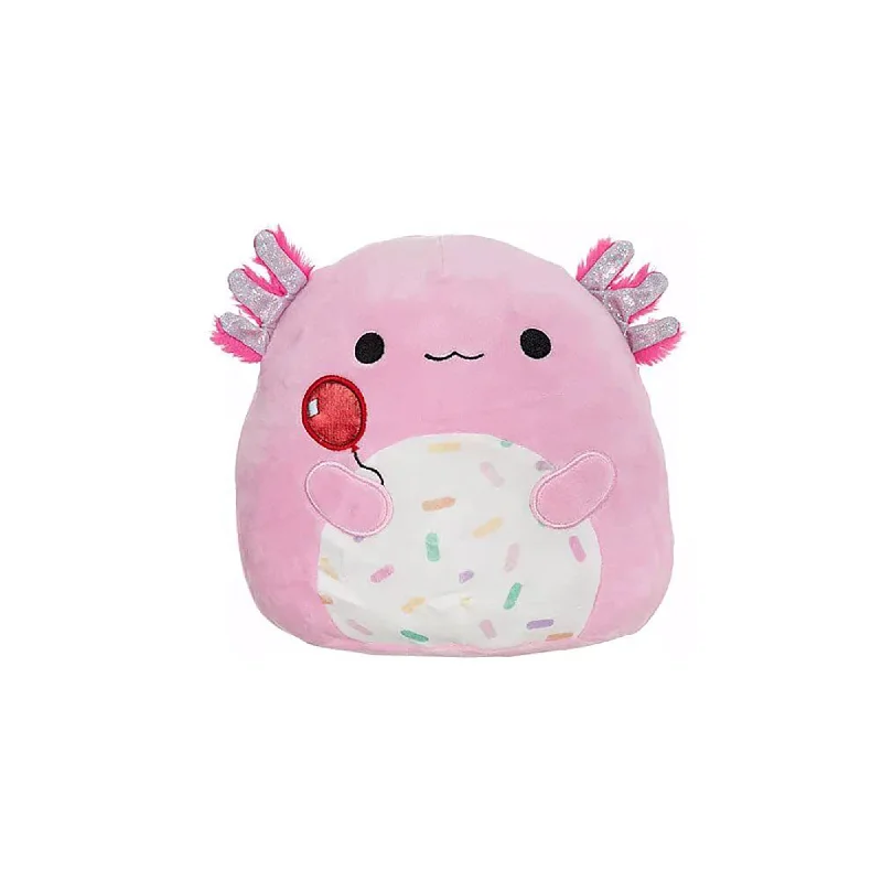Plush toys for nurses with stethoscope - or syringe - shaped features​ Pink Axolotl Squishmallow Plush, 8 Inches, 1 Count