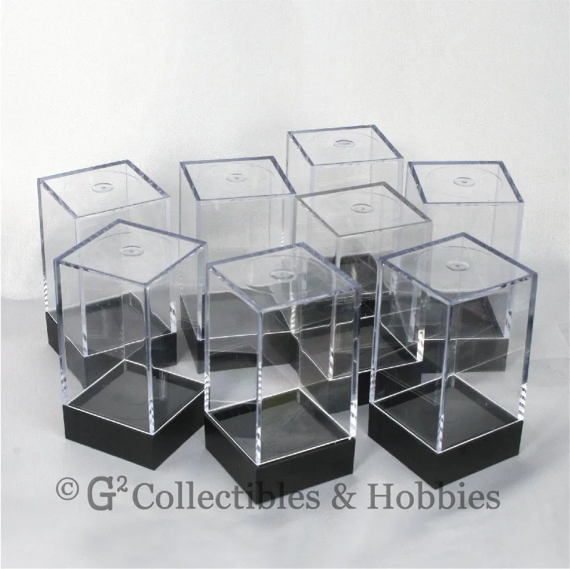 Plush toys for photographers with camera - shaped features​ Plastic Display/Dice Box - Medium Tall Set 8 Boxes