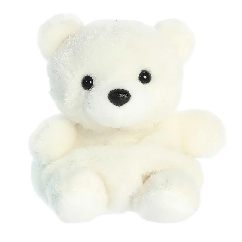 Plush toys for art lovers with artistic patterns​ Puck the Polar Bear Plush, 5 inches, 1 count