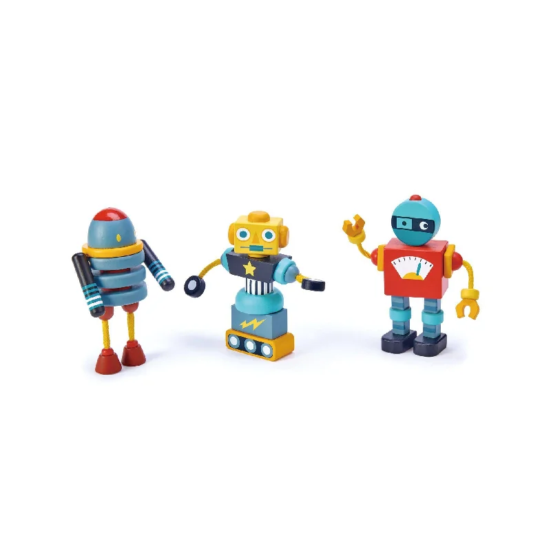 Puzzle - shaped bath bombs for a unique bathing experience​ Robot Construction Set