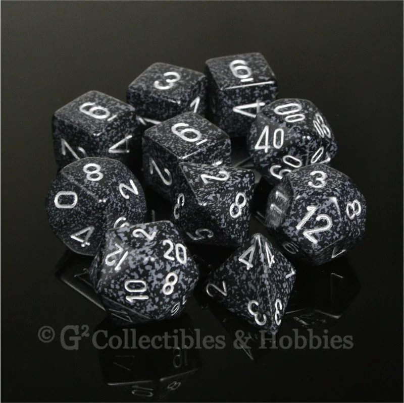 Plush toys for foodies in food - shaped forms like cupcakes​ RPG Dice Set Speckled Ninja 10pc
