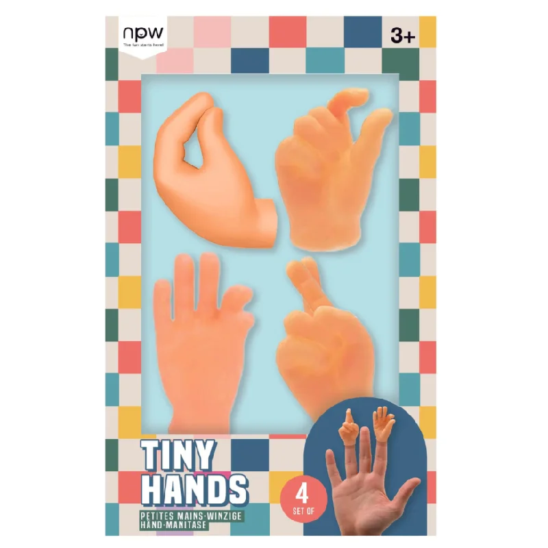 Puzzle - based escape rooms in virtual reality​ Set of 4 Tiny Hands