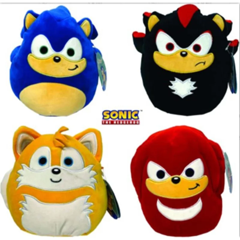 Safari animal plush toys for jungle - loving kids​ Sonic Squishmallow Plush, 8 Inches, Assortment, 1 Count