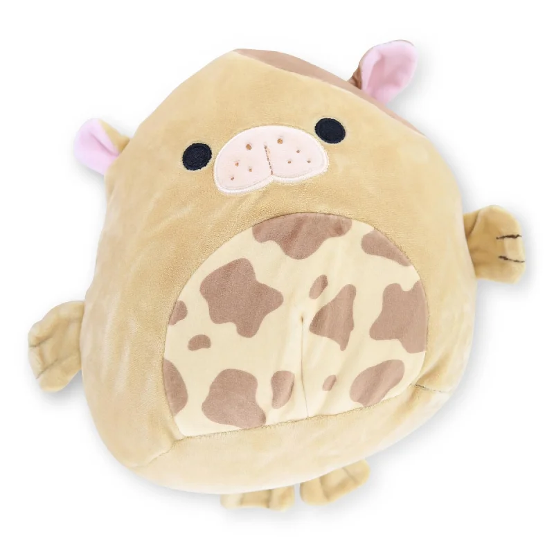 Easter bunny plush toys for spring celebrations​ Squishmallow 12 Inch Sea Life Plush | Bittie the Chocolate Milk Sea Cow