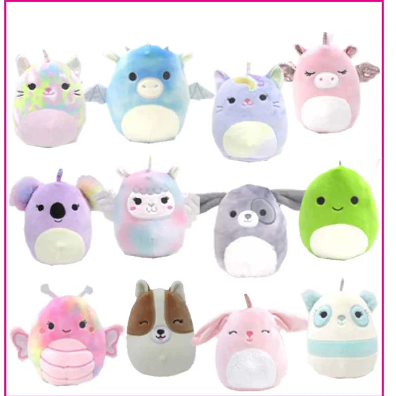 Plush toys with built - in lullabies for bedtime​ Squishmallow Plush, 5 Inches, Assortment B, 1 Count