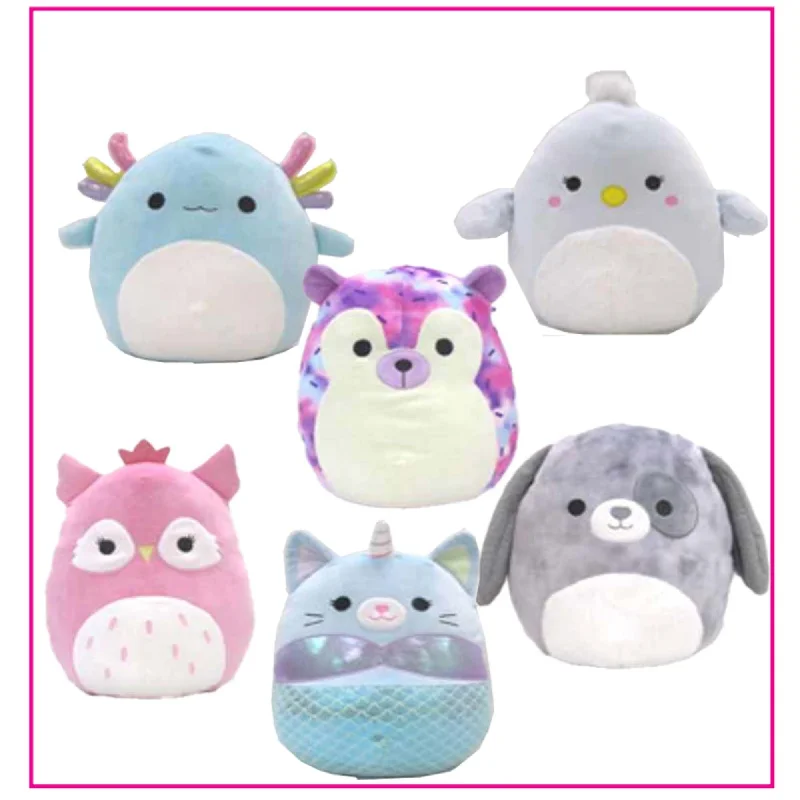 Plush toys for long - distance relationships as a keepsake​ Squishmallow Plush, 8 Inches, Assortment E, 1 Count