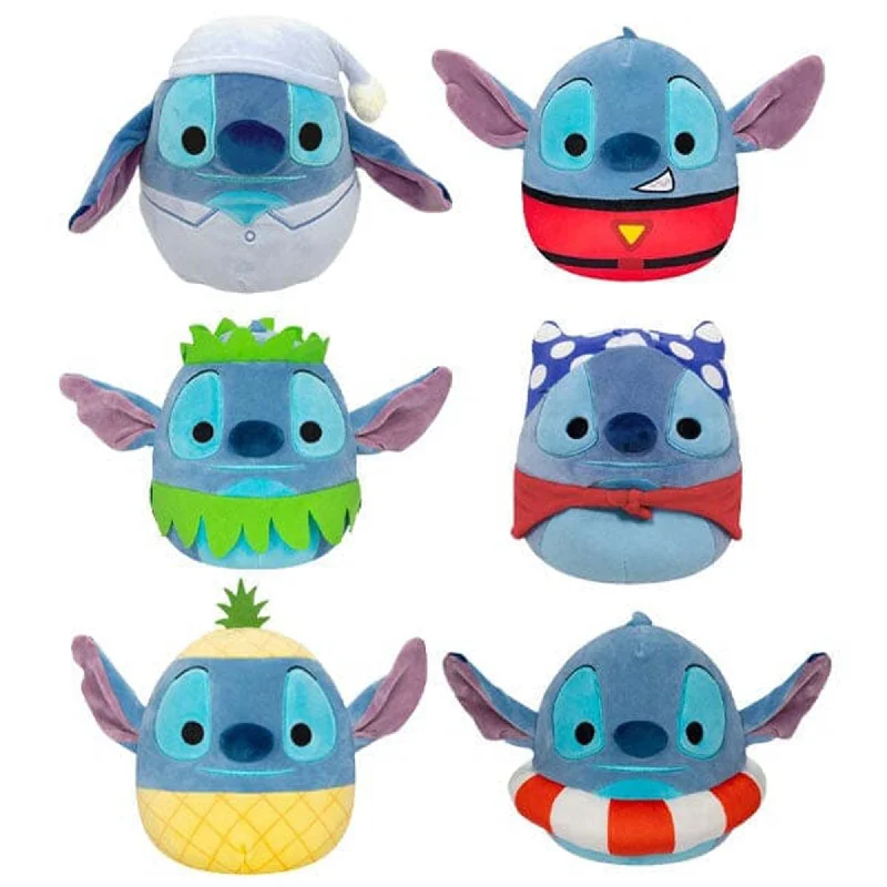 Plush toys for teachers with apple - or blackboard - shaped accents​ Stitch Squishmallow Plush, 8 Inches, Assortment, 1 Count