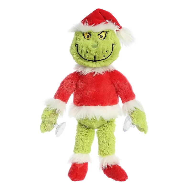 Plush toys for music lovers with musical instrument accents​ Stuck On You Grinch Plush , 12 inches, 1 count