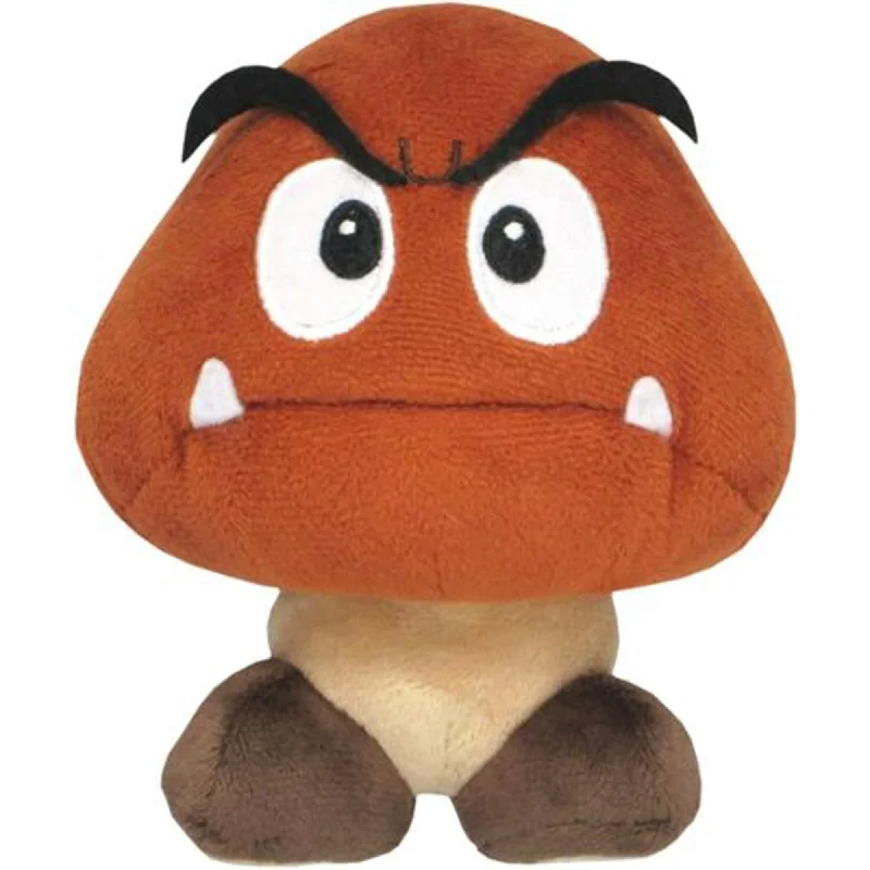 Plush toys for nurses with stethoscope - or syringe - shaped features​ Super Mario Bros Gomba Plush, 6 Inches