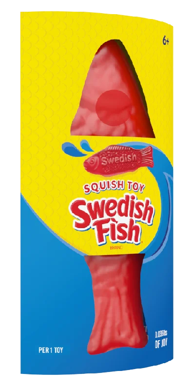 Pirate - themed plush toys with eye patches and hats​ Swedish Fish Squishy Toy
