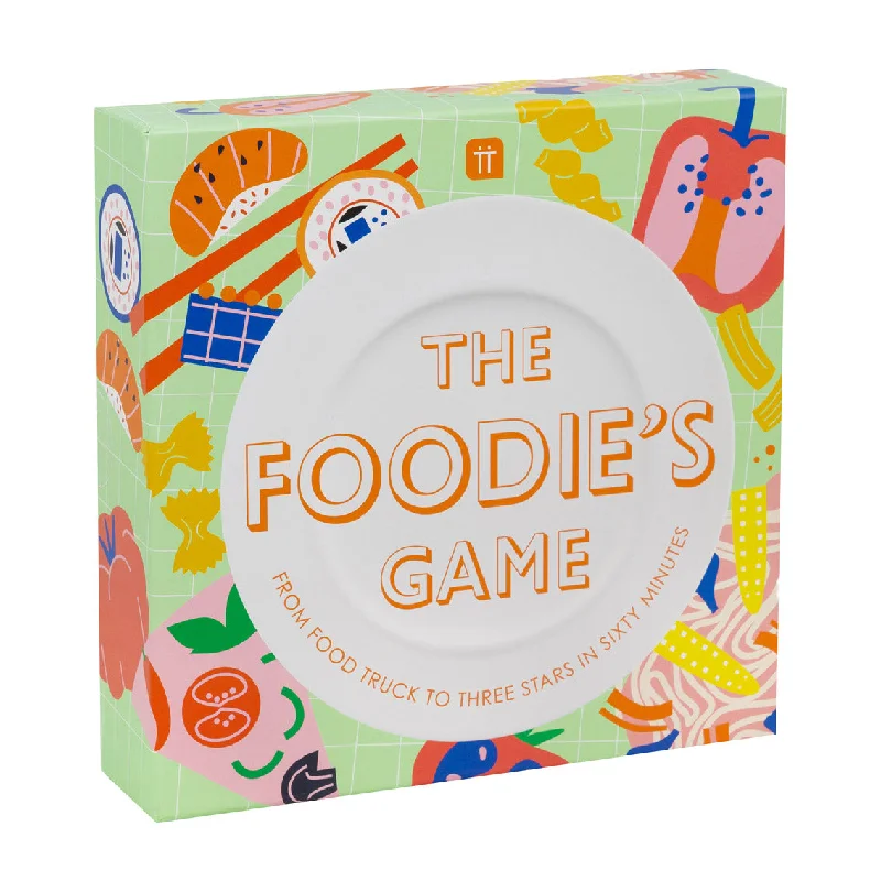 Jigsaw puzzles with glow - in - the - dark pieces​ 'The Foodie's Game' Board Game