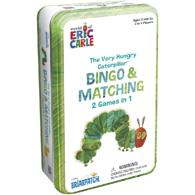 Puzzle games for mobile devices​ The Very Hungry Caterpillar Bingo & Matching Tin Game