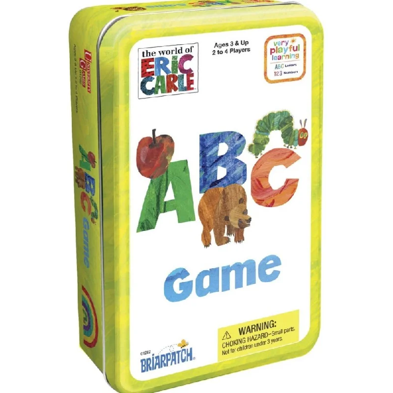 Puzzle - inspired jewelry with small puzzle elements​ The World of Eric Carle ABC Game Tin