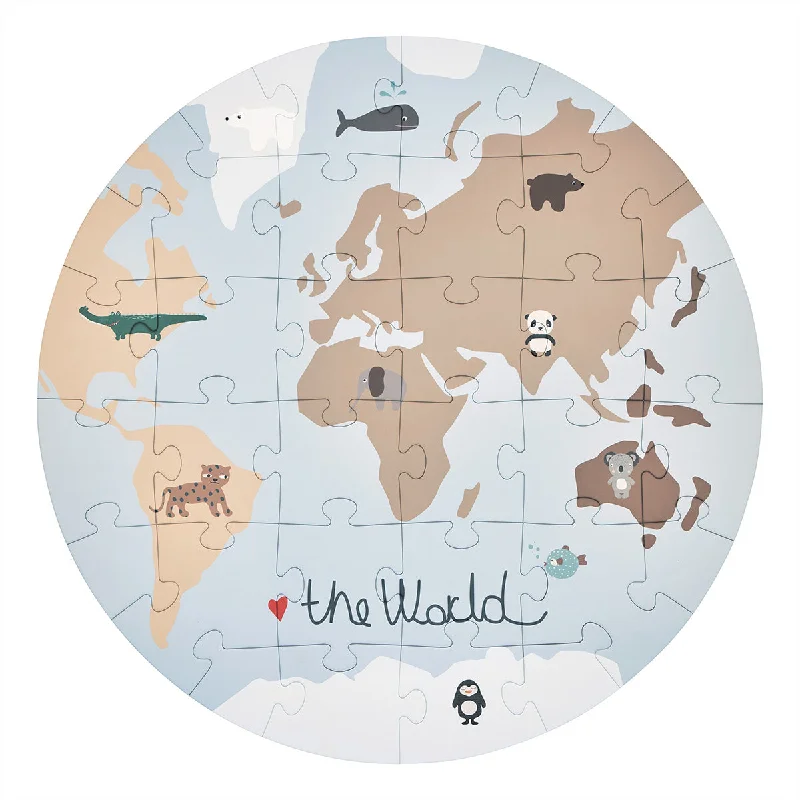 3D puzzles with intricate building elements​ The World Puzzle