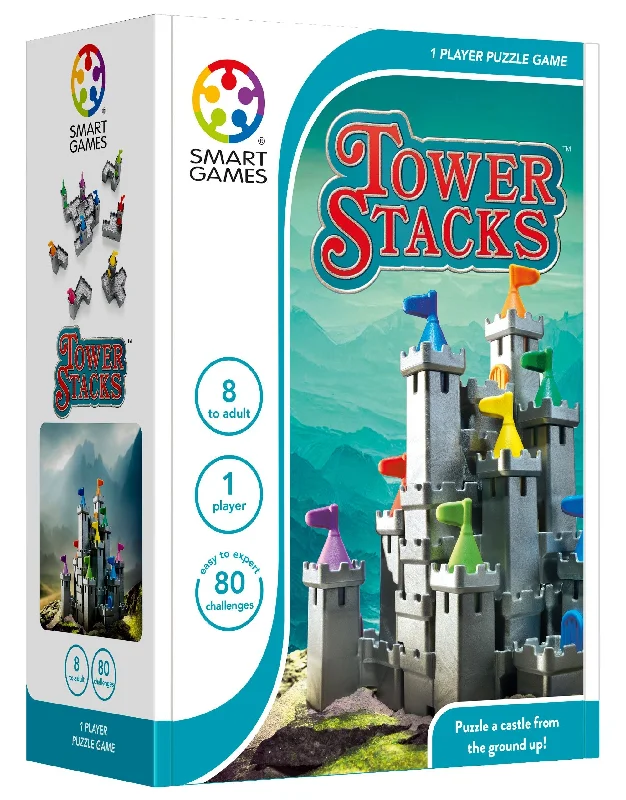Magnetic puzzles for fridge or metal - surface fun​ Tower Stacks