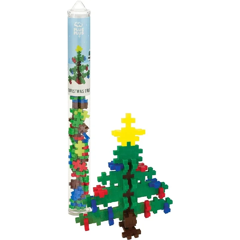 Puzzle - inspired garden ornaments for outdoor beauty​ Tube - 70 pc. - Christmas Tree