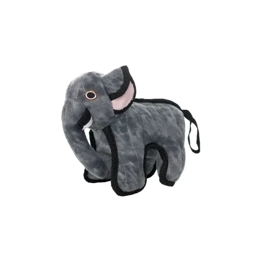 Halloween - inspired plush toys with spooky designs​ Tuffy Zoo Dog Toys, Emery Elephant