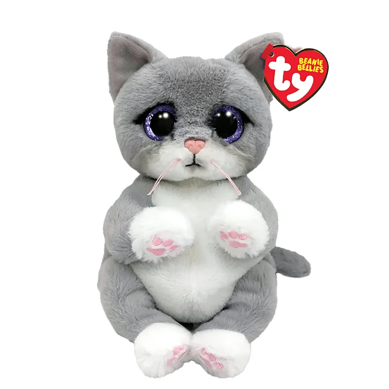 Plush toys for dog owners with realistic features​ TY Beanie Bellies Plush, Morgan, 8 Inches, 1 Count